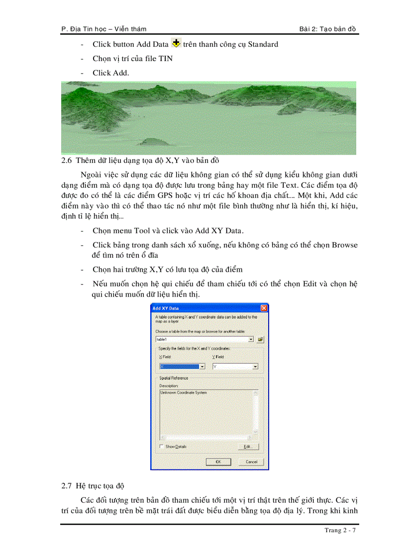 image for page Học Arcgis căn bản Phần II
