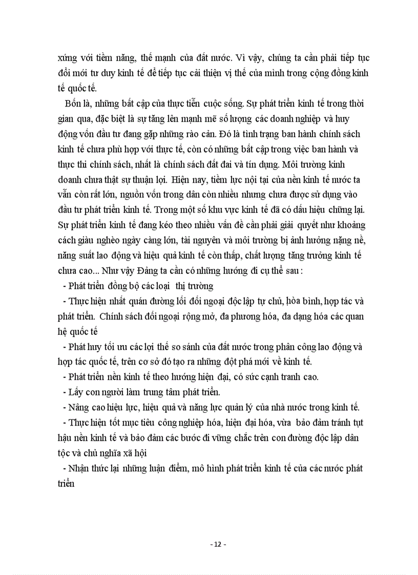 image for page Tư duy mới của Đảng về Kinh tế thị trường trong 20 năm đổi mới ở nước ta