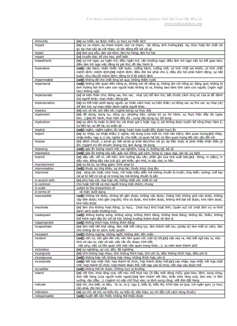 image for page Học từ vựng tiếng anh với Word List Có nghĩa tiếng việt