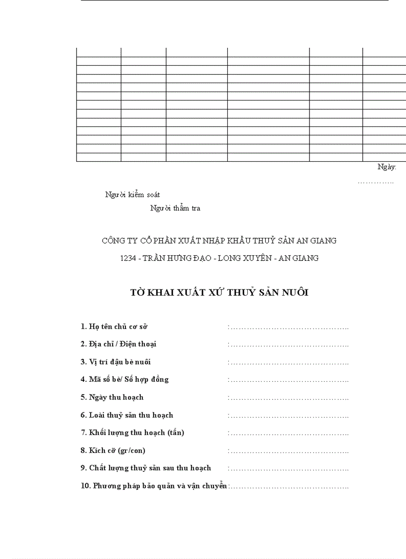 image for page Luận văn HACCP mặt hàng cá tra cá basa đông lạnh