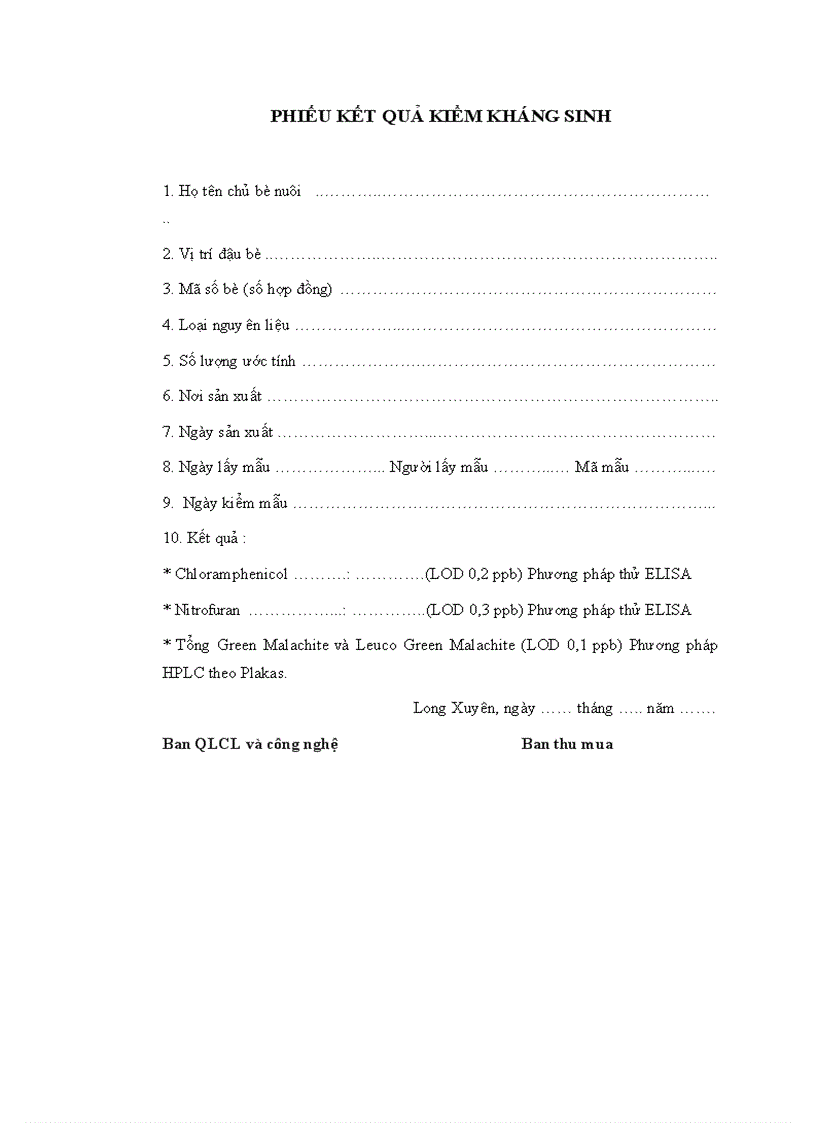 image for page Luận văn HACCP mặt hàng cá tra cá basa đông lạnh