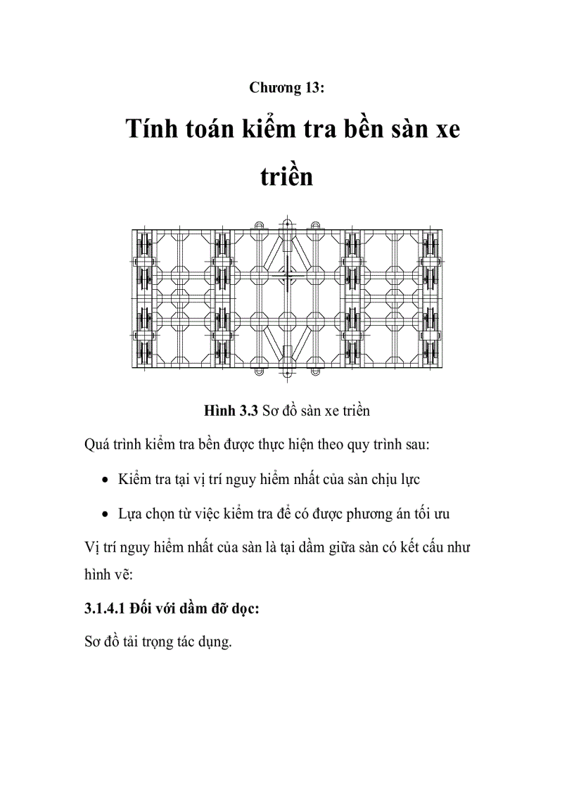 Thiết kế kỹ thuật công trình đà bán ụ chương 13