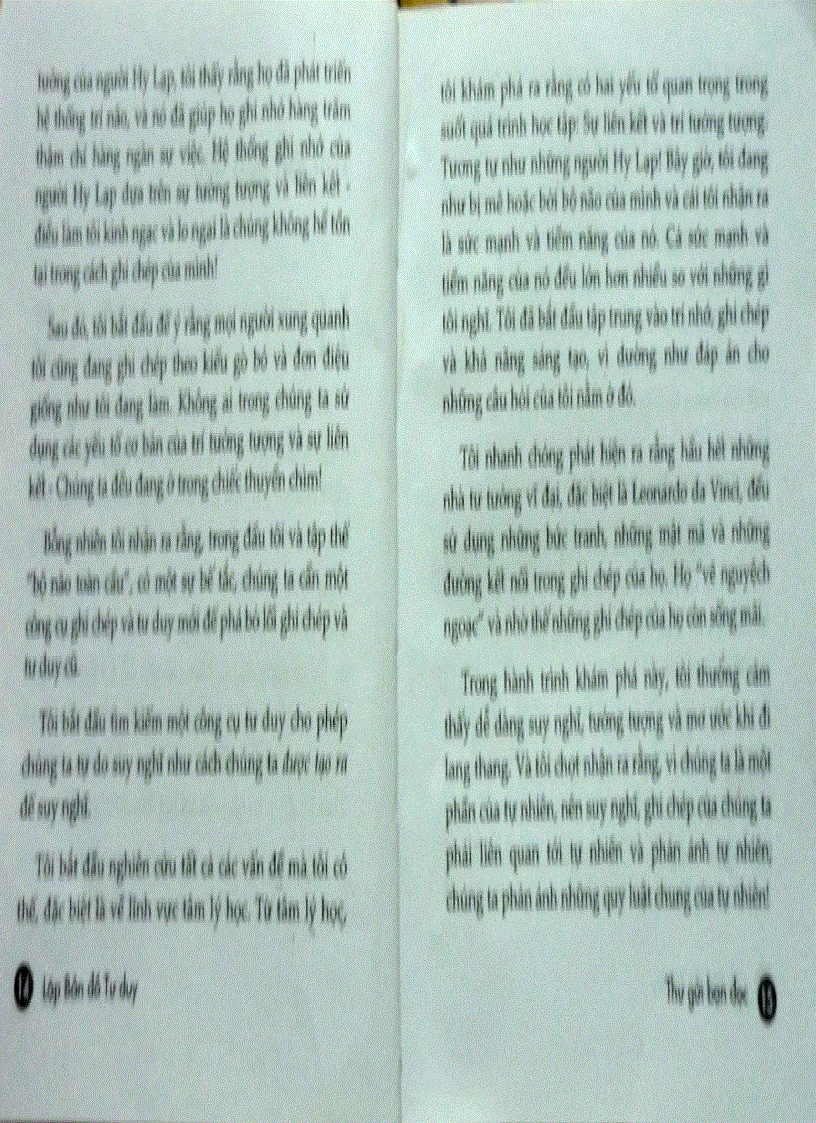 image for page Lập Bản Đồ Tư Duy Phần 1