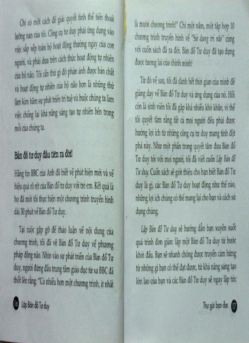 image for page Lập Bản Đồ Tư Duy Phần 1