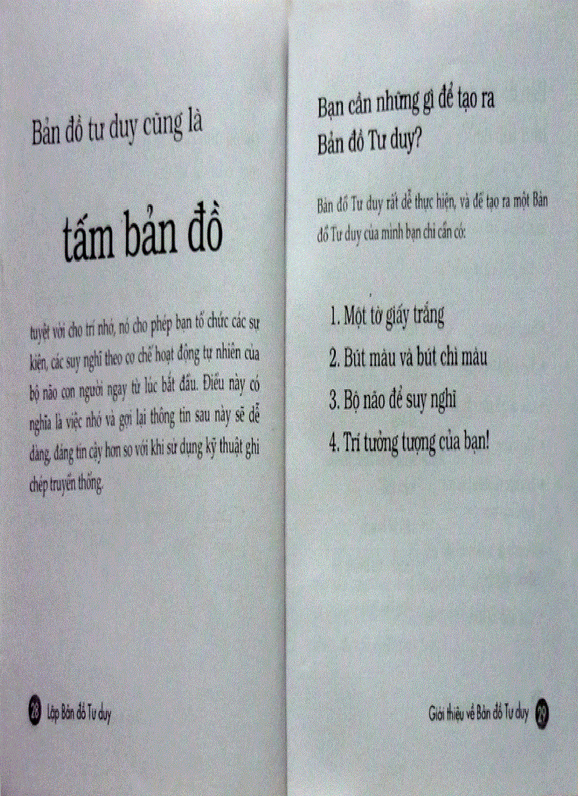 image for page Lập Bản Đồ Tư Duy Phần 1