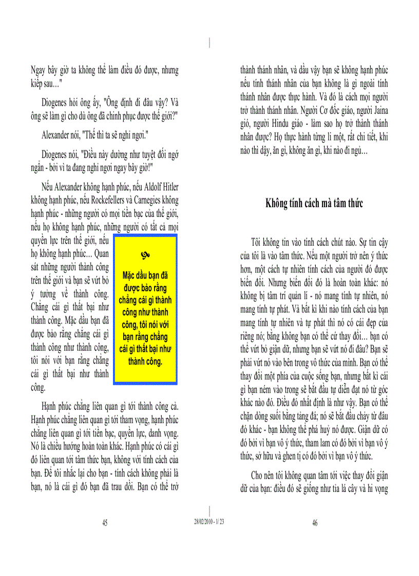 image for page Ebook Vui vẻ Hạnh phúc từ bên trong tác giả Osho