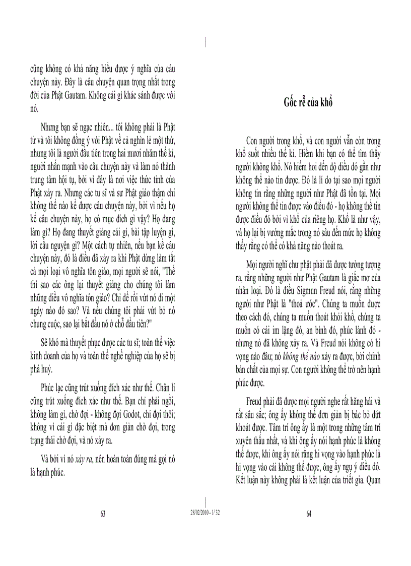 image for page Ebook Vui vẻ Hạnh phúc từ bên trong tác giả Osho