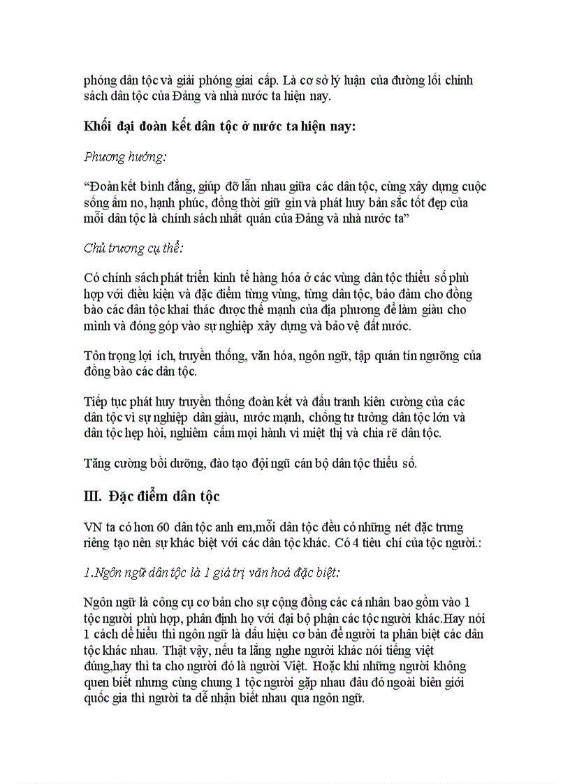image for page Chính sách dân tộc của Đảng Nhà Nước ta hiện nay