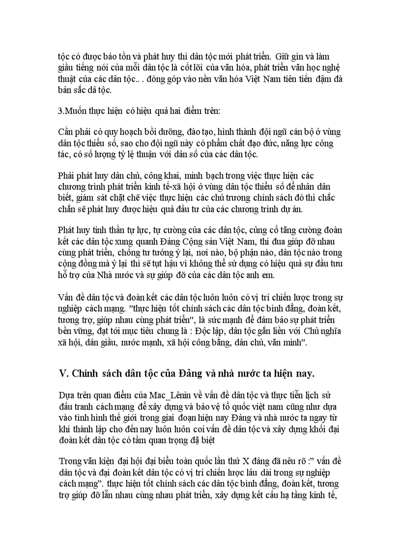 image for page Chính sách dân tộc của Đảng Nhà Nước ta hiện nay