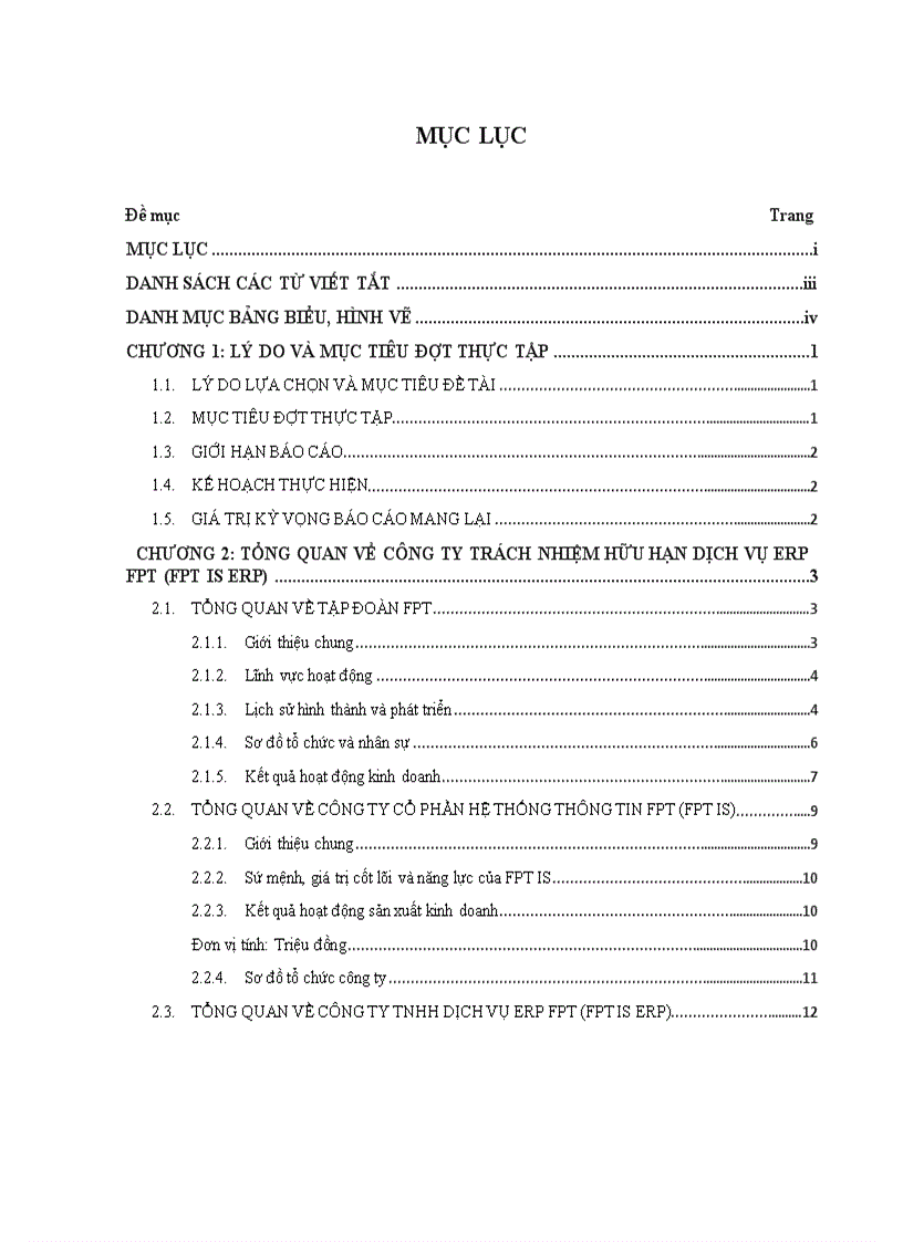 image for page Hoàn thiện quy trình tư vấn triển khai phân hệ Quản lý sản xuất trong hệ thống ERP của công ty TNHH Dịch vụ ERP FPT