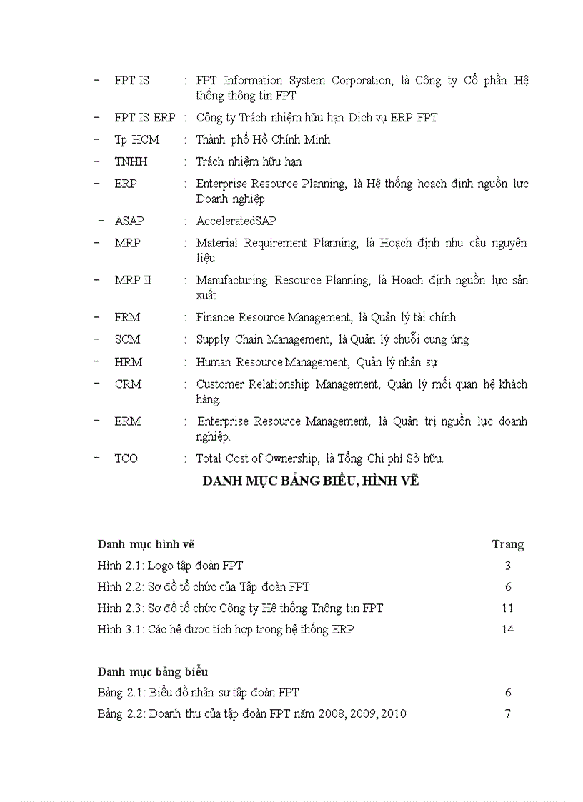image for page Hoàn thiện quy trình tư vấn triển khai phân hệ Quản lý sản xuất trong hệ thống ERP của công ty TNHH Dịch vụ ERP FPT