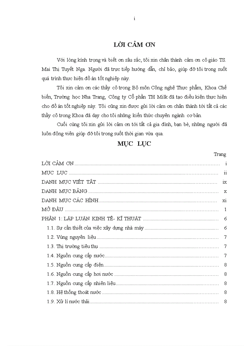 image for page Thiết kế nhà máy chế biến sữa tươi tiệt trùng năng suất 160 tấn sản phẩm ngày