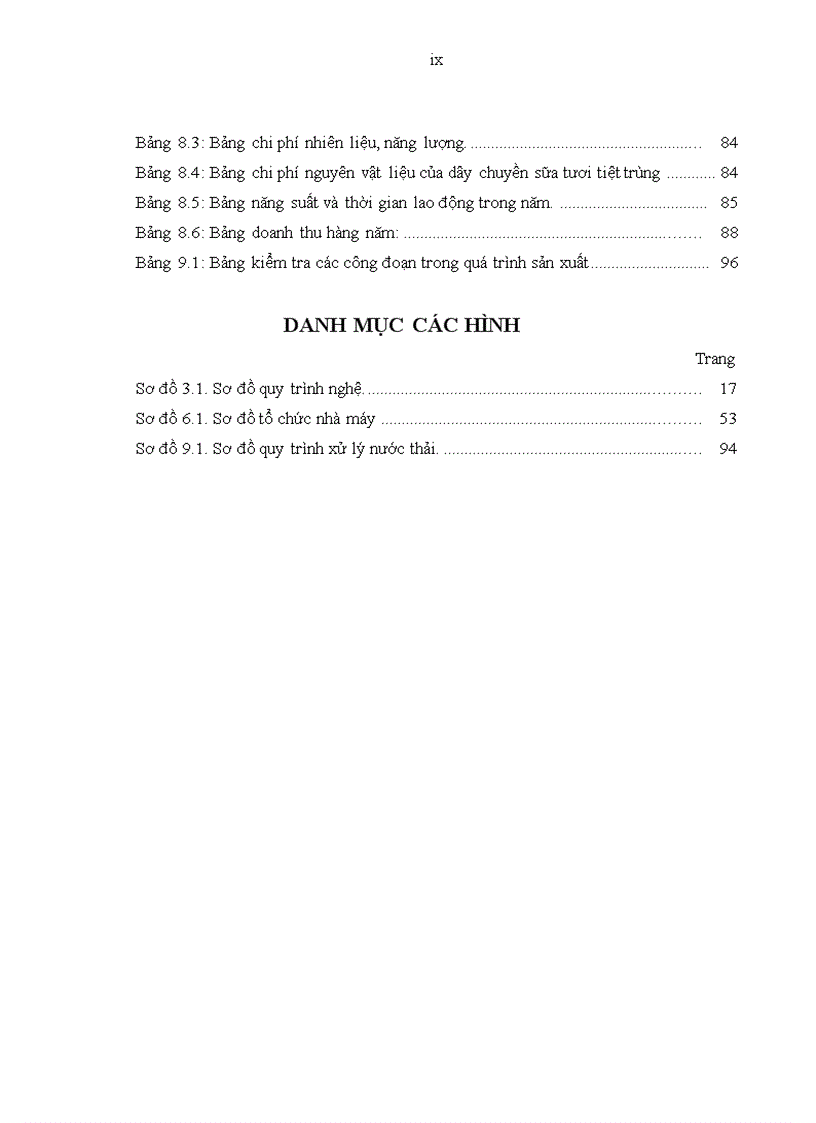 image for page Thiết kế nhà máy chế biến sữa tươi tiệt trùng năng suất 160 tấn sản phẩm ngày