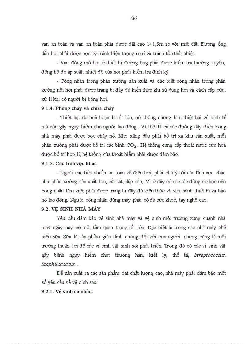 image for page Thiết kế nhà máy chế biến sữa tươi tiệt trùng năng suất 160 tấn sản phẩm ngày