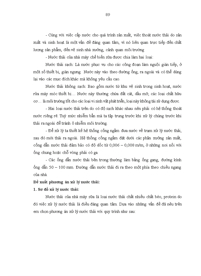 image for page Thiết kế nhà máy chế biến sữa tươi tiệt trùng năng suất 160 tấn sản phẩm ngày