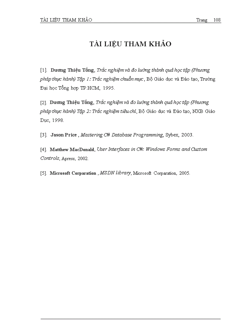 image for page Xây dựng hệ thống quản lý ngân hàng câu hỏi trắc nghiệm