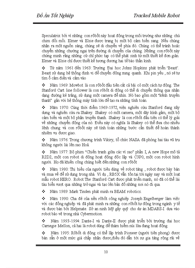 image for page Tracked Mobile Robot