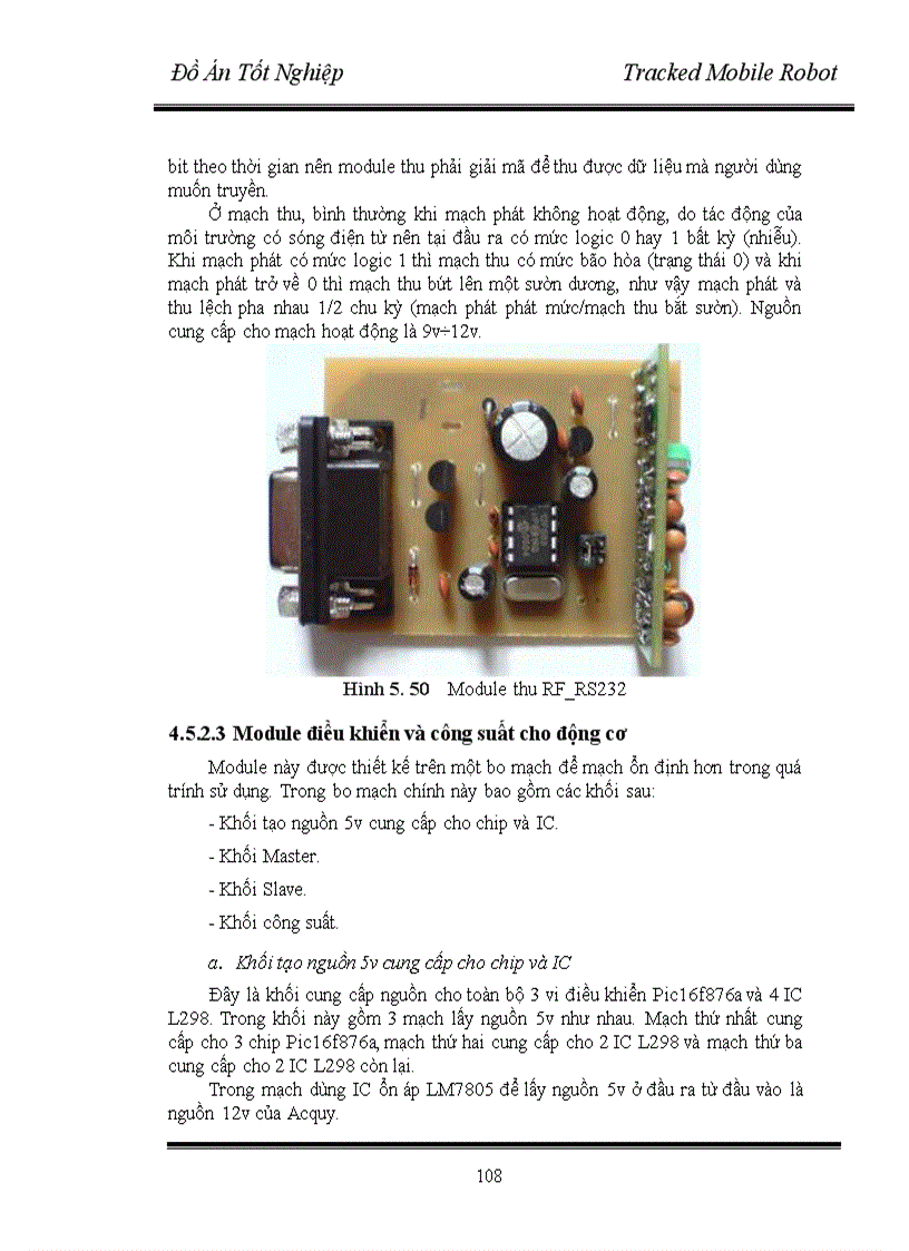 image for page Tracked Mobile Robot