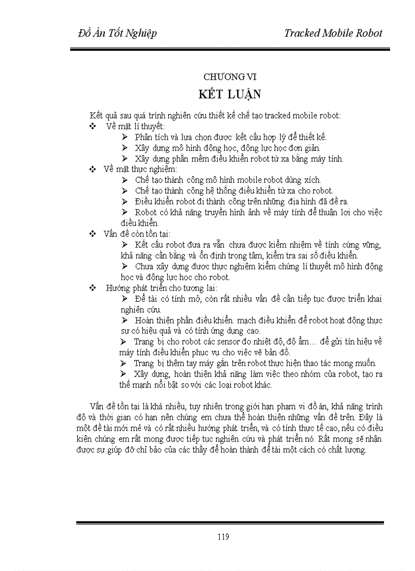 image for page Tracked Mobile Robot