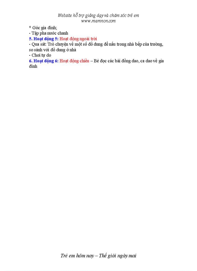 image for page Đề tài Bé chơi với giấy