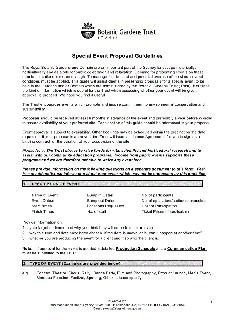 image for page Cách thức viết 1 proposal cho event