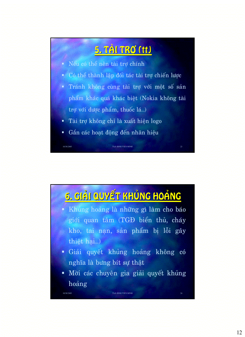 image for page Tài liệu giảng dạy PR tại trường DH Kinh tế Giới thiệu các hoạt động PR