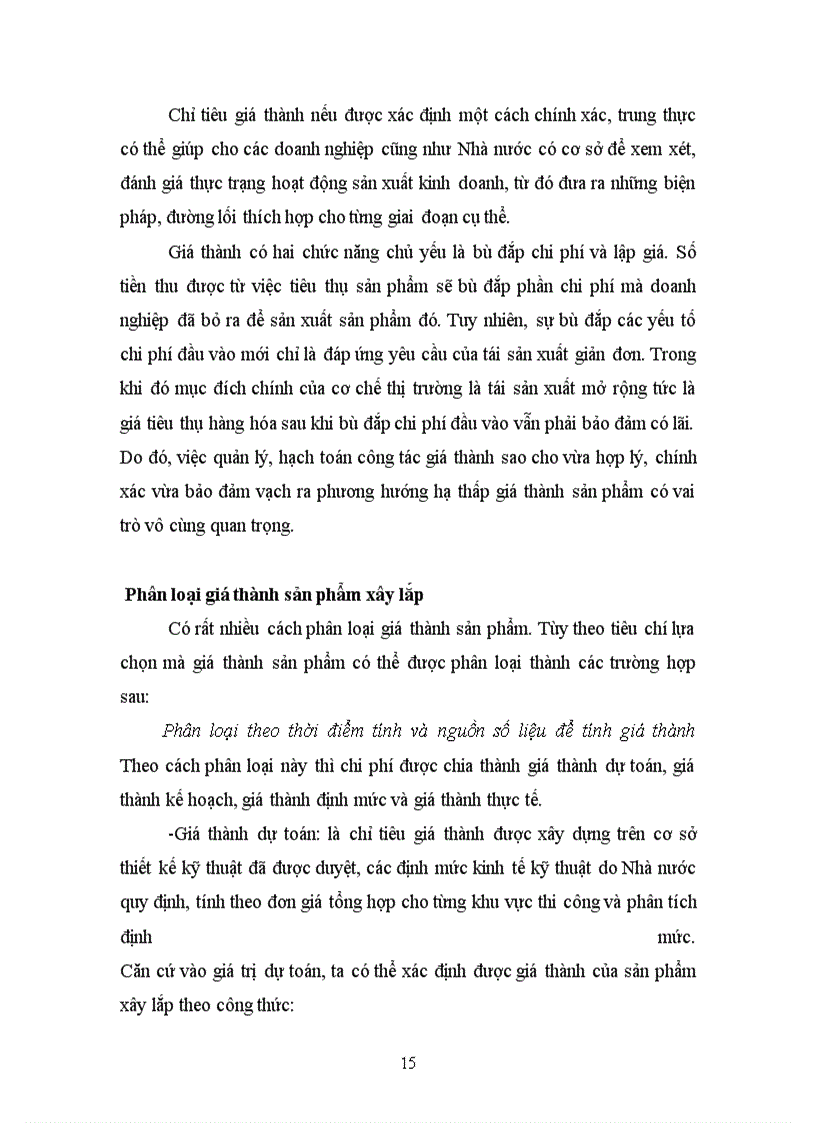 image for page Tổ chức kế toán chi phí sản xuất và tính giá thành sản phẩm xây lắp ở Công ty TNHH đầu tư và xây dựng Thanh Sơn