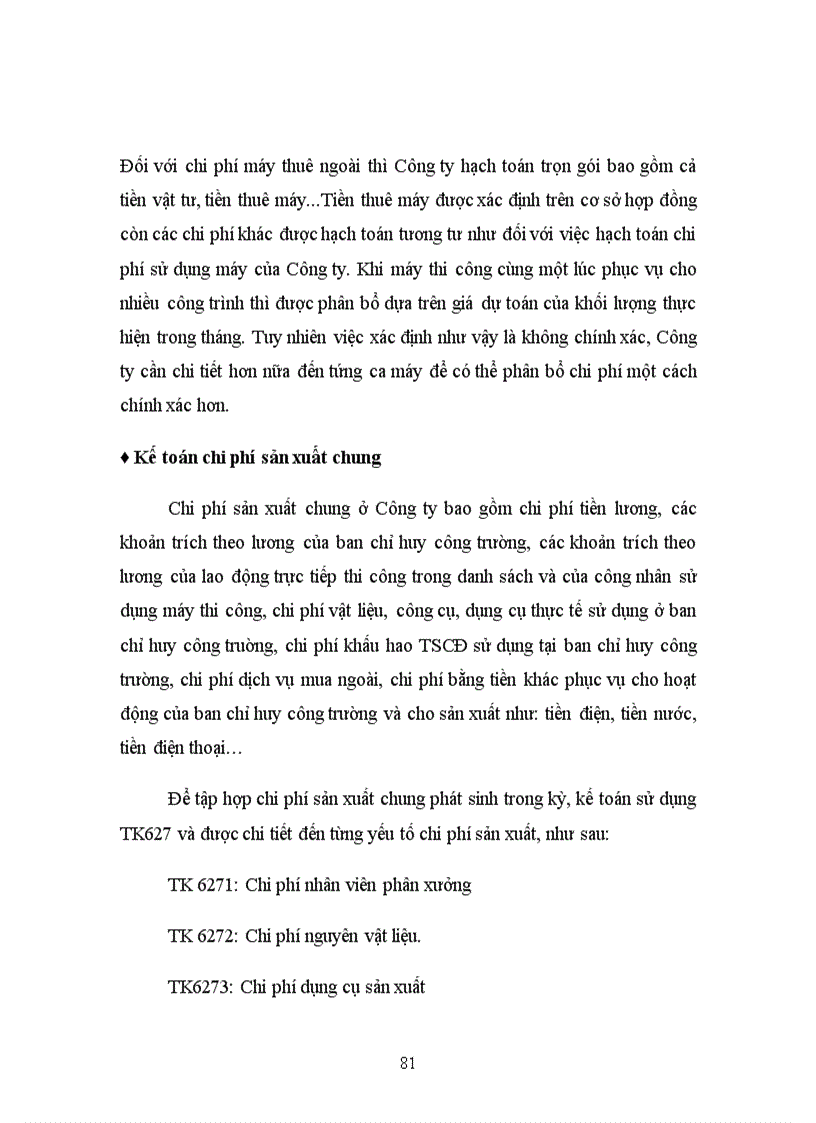 image for page Tổ chức kế toán chi phí sản xuất và tính giá thành sản phẩm xây lắp ở Công ty TNHH đầu tư và xây dựng Thanh Sơn