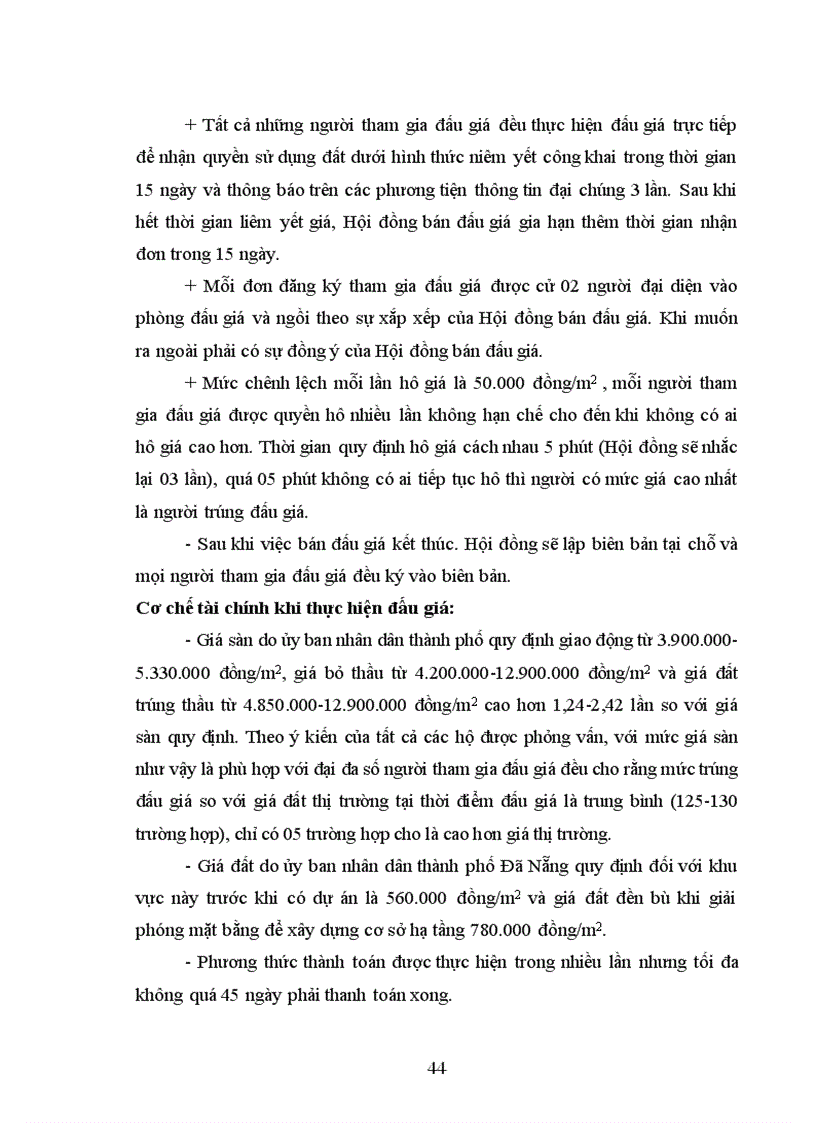 image for page Đánh giá hiệu quả của công tác đấu giá quyền sử dụng đất trên địa bàn thị xã Cửa Lò tỉnh Nghệ An