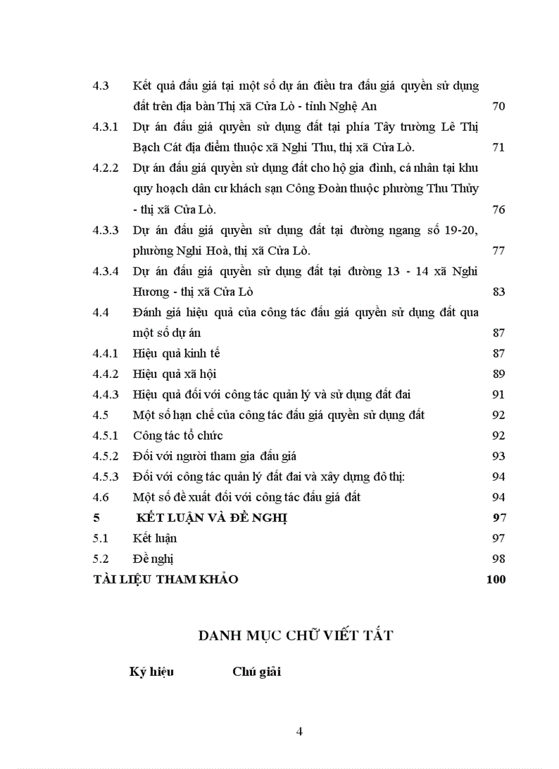image for page Đánh giá hiệu quả của công tác đấu giá quyền sử dụng đất trên địa bàn thị xã Cửa Lò tỉnh Nghệ An