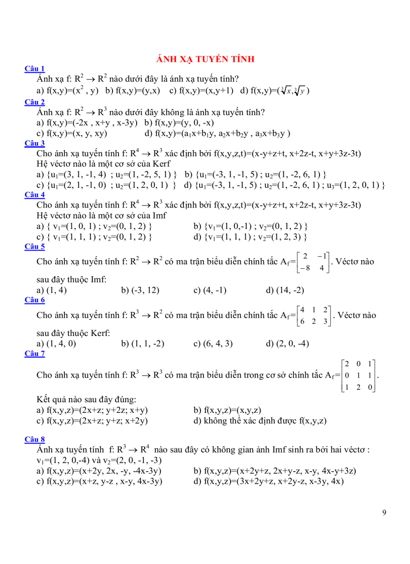 image for page Trắc nghiệm C2