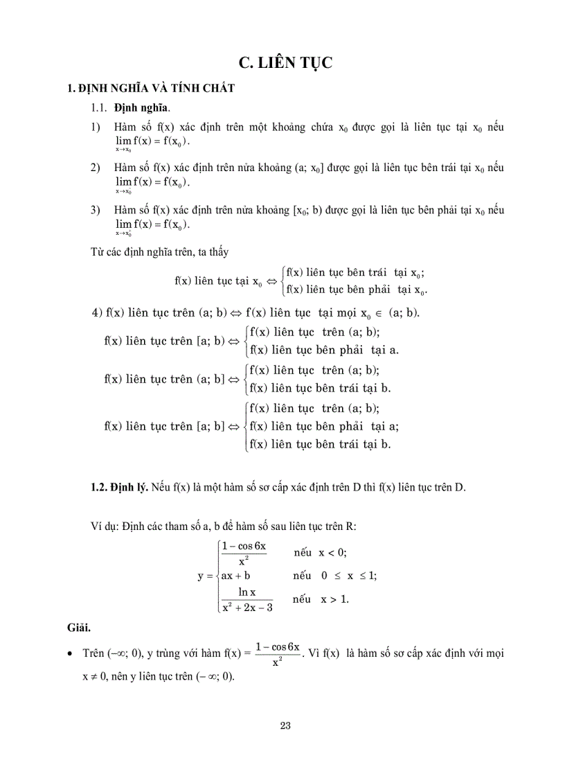 image for page Toán cao cấp c1
