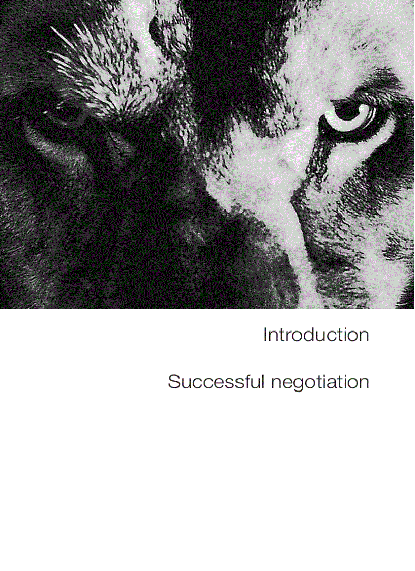 image for page Negotiate to Success