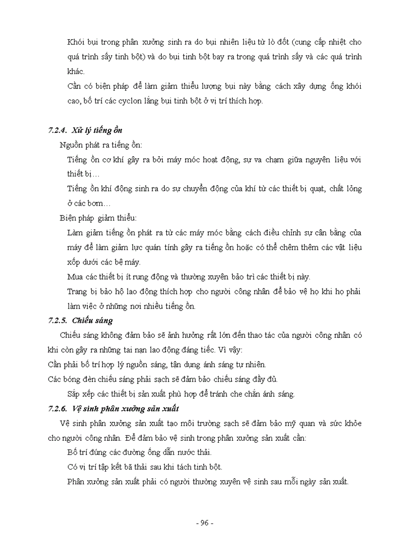 image for page Thiết kế nhà máy chế biến tinh bột khoai mì