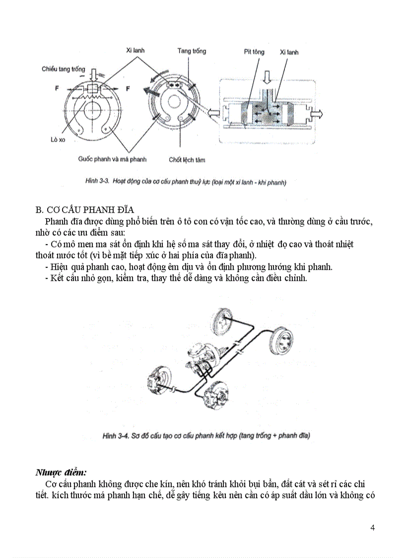 image for page Sửa chữa và bảo dưỡng cơ cấu phanh thủy lực
