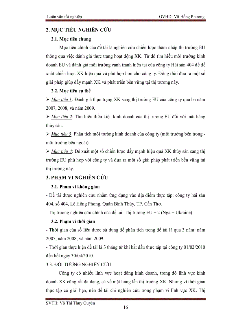 image for page Xây dựng chiến lược thâm nhập thị trường xuất khẩu EU cho công ty Hải sản 404