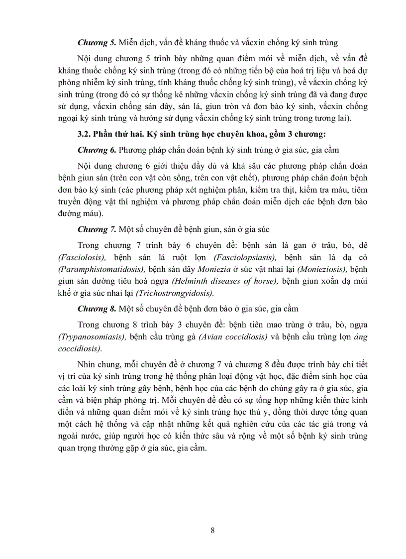image for page GIÁO TRÌNH CAO HỌC Ký sinh trùng học thú y