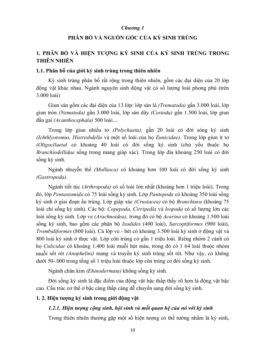 image for page GIÁO TRÌNH CAO HỌC Ký sinh trùng học thú y