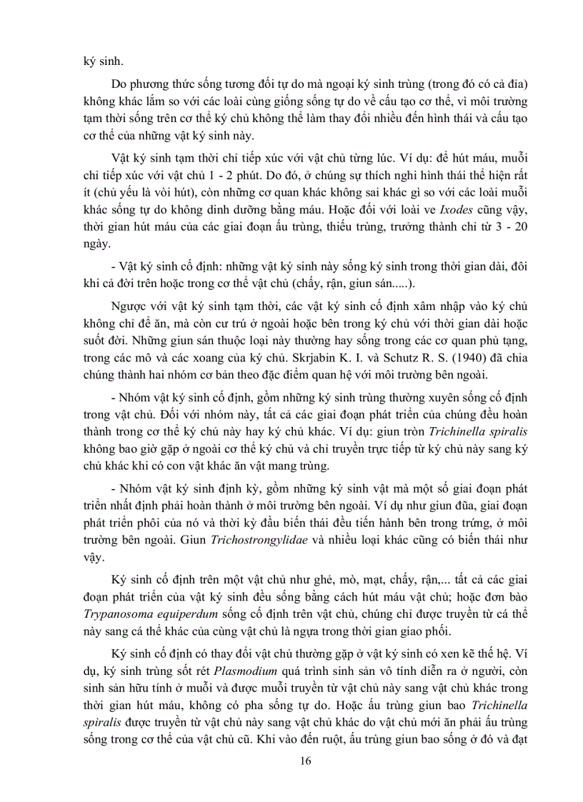 image for page GIÁO TRÌNH CAO HỌC Ký sinh trùng học thú y