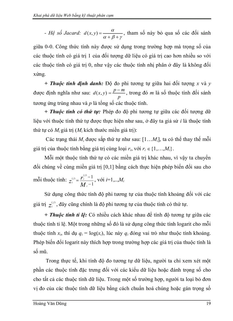 image for page Khai phá dữ liệu Web bằng kỹ thuật phân cụm