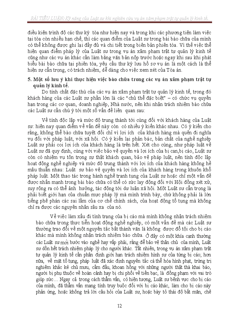 image for page Kỹ năng của Luật sư khi nghiên cứu vụ án xâm phạm trật tự quản lý kinh tế