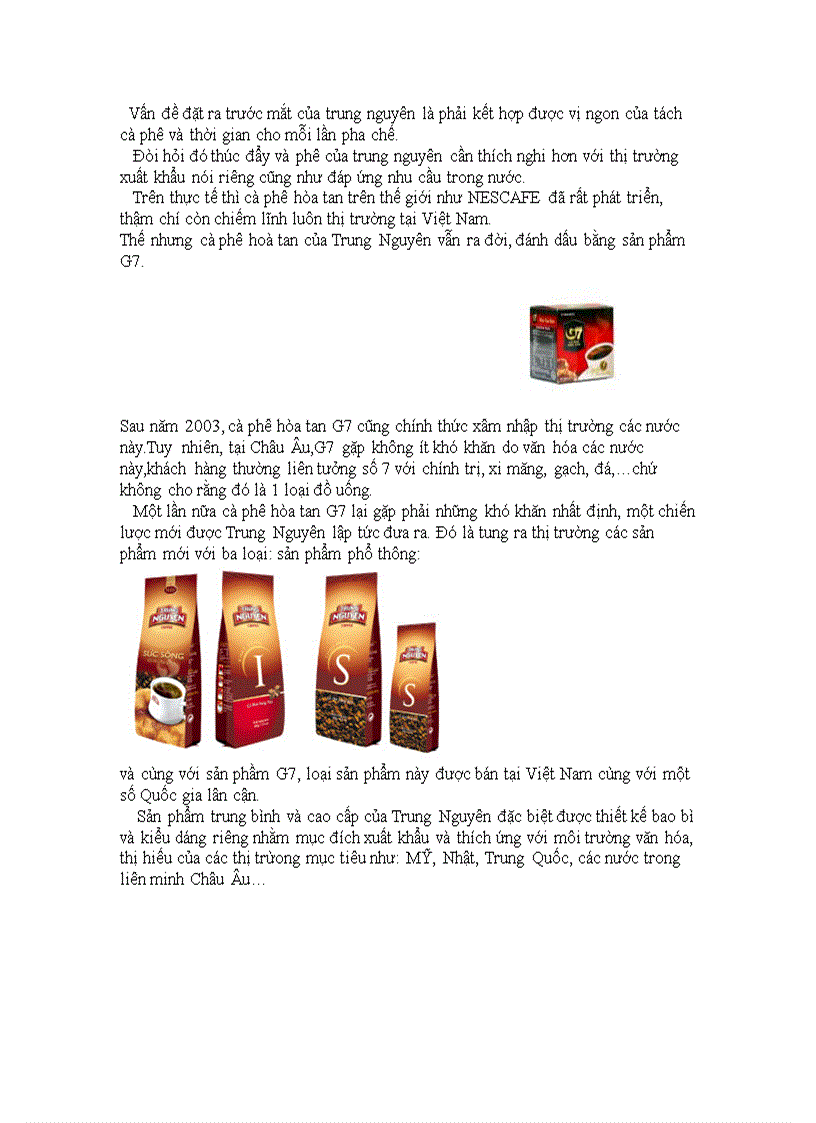 image for page Công ty cổ phần Trung Nguyên đã lựa chọn chiến lược cạnh tranh nào để thâm nhập thị trường trong nước và quốc tế