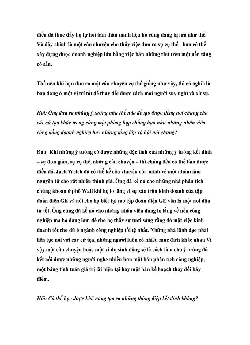 image for page Tạo ra một thông điệp kết dính