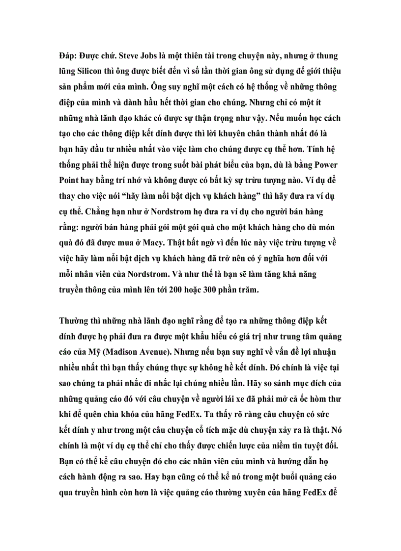 image for page Tạo ra một thông điệp kết dính