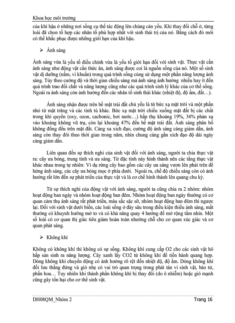 image for page Các nhân tố cấu thành hệ sinh thái mối tương quan giữa các cấu thành