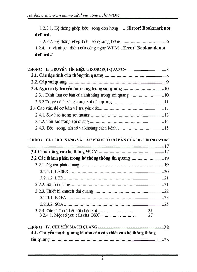 image for page Hệ thống thông tin quang sử dụng công nghệ WDM