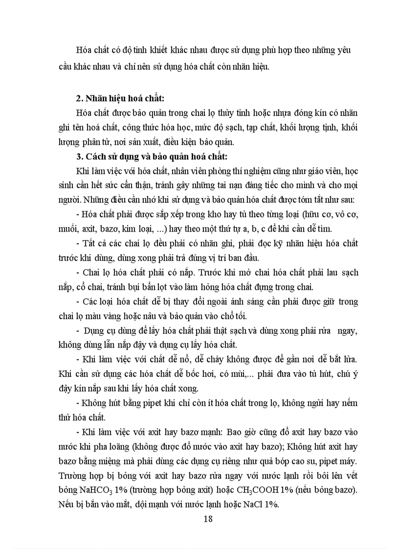 image for page Hướng dẫn Thí nghiệm thực hành trường THPT chuyên môn Hóa học