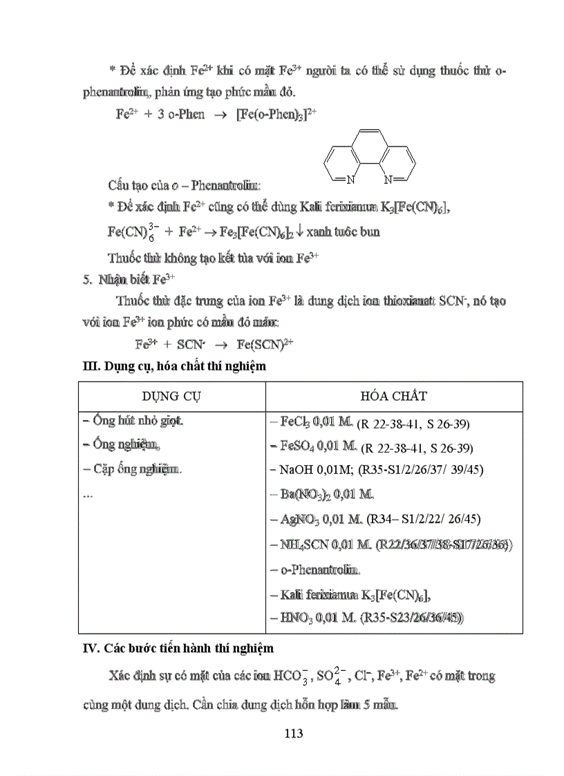 image for page Hướng dẫn Thí nghiệm thực hành trường THPT chuyên môn Hóa học