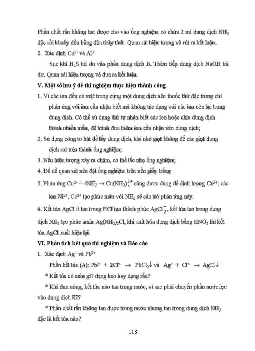 image for page Hướng dẫn Thí nghiệm thực hành trường THPT chuyên môn Hóa học