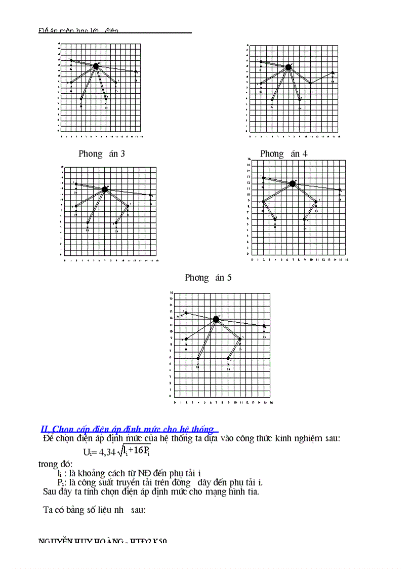 image for page Đồ án môn học lưới điện